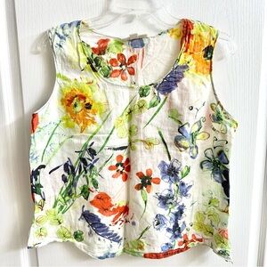 Coldwater Creek Linen Top